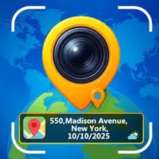 gps map camera app review 软件图标
